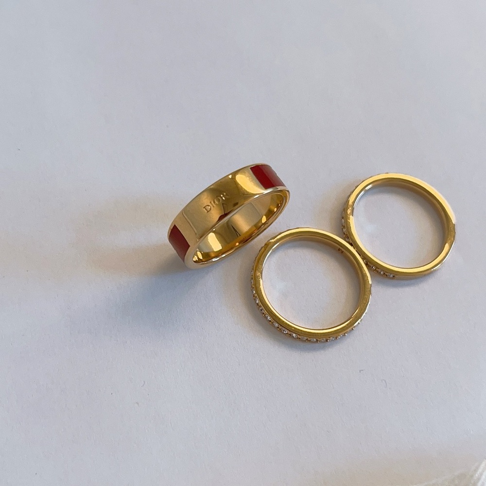 DIOR Code Ring Set - Picture 7 of 16